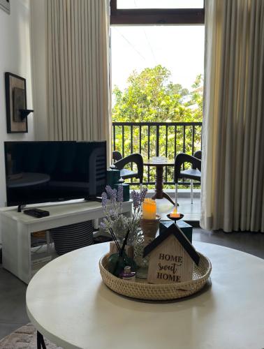 Et tv og/eller underholdning på Cinnamon apartment