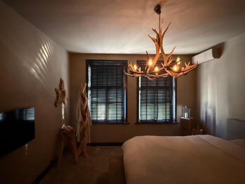 En eller flere senge i et værelse på Luxury apartment top location