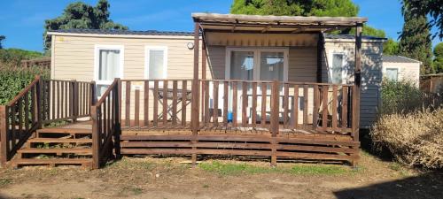 Mobile Home climatisé 2 chambres Port La Nouvelle