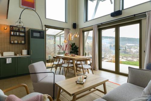 Peisaj natural din apropierea acestei case de vacanță