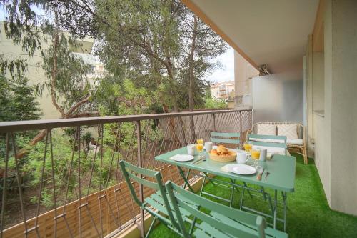 Calme 2 Chambres BALCON VUE JARDIN-CARNOT A2B266