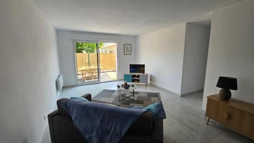 Χώρος καθιστικού στο Maison 2 chambres, 6 couchages