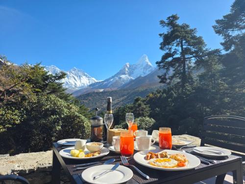 Vista general de una montaña o vista desde el resort