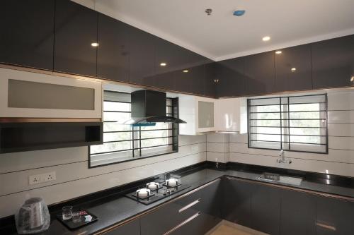 Kuchyň nebo kuchyňský kout v ubytování Munnar Prelude