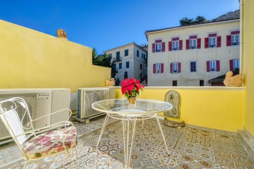 Balkón nebo terasa v ubytování Theodoros Kolokotronis - Alkyoni