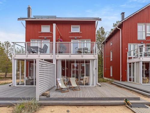 Το κτήριο όπου στεγάζεται  η παραθεριστική κατοικία