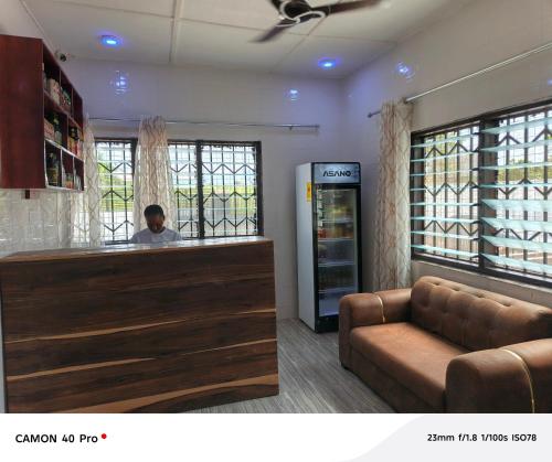 Χώρος καθιστικού στο UniZone Guest House