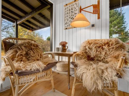 Гостиная зона в Holiday Home Anelle - 100m from the sea by Interhome