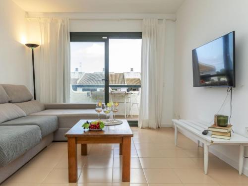 TV a/nebo společenská místnost v ubytování Apartment El Coto F by Interhome