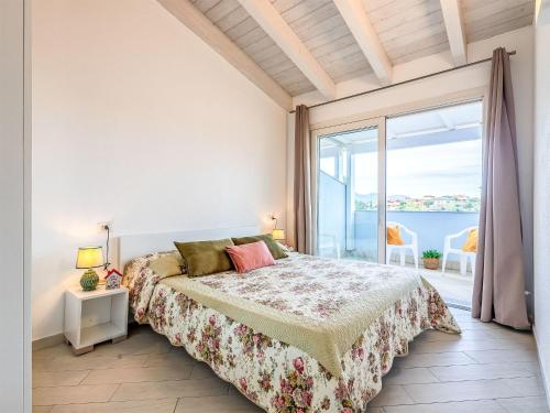 Ένα ή περισσότερα κρεβάτια σε δωμάτιο στο Apartment Spritz Home by Interhome