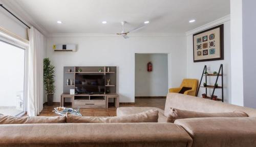 O zonă de relaxare la Maseru Apartments