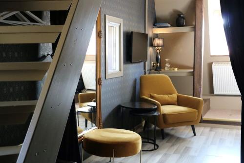 TV/trung tâm giải trí tại Åhus Gästgivaregård