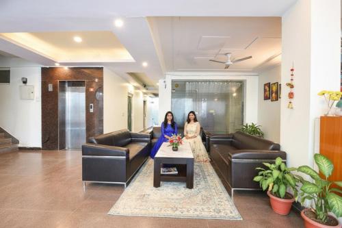 Posezení v ubytování Hotel Ring Roll Inn