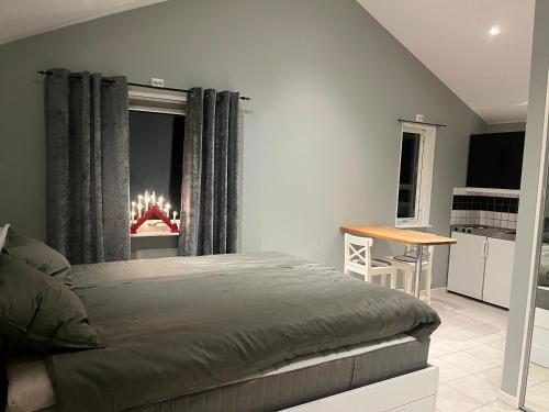 Χώρος καθιστικού στο Enevångens lgh