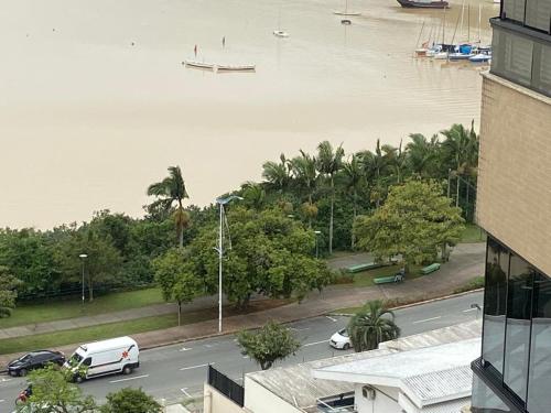 المناظر الطبيعية بالقرب من الشقة