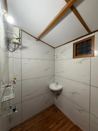 Koupelna v ubytování Happy Stays