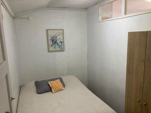 Postel nebo postele na pokoji v ubytování Departamento viña del mar cercano a mall y playa