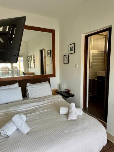 Rooftop Tiny Suite-Roof Deck-Sunbeds-City view