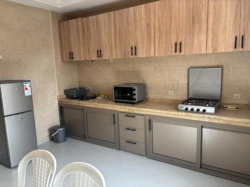 Nhà bếp/bếp nhỏ tại Ber appartement