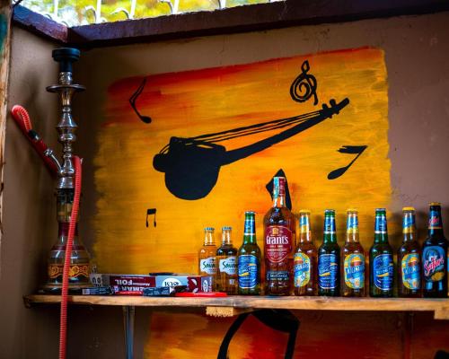 Nápoje v ubytování Mango Hostel Arusha