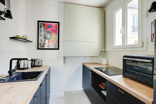Beau T2 avec balcon Montmartre