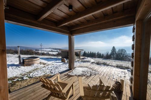 Pod Žítkovským vrchem v zimě