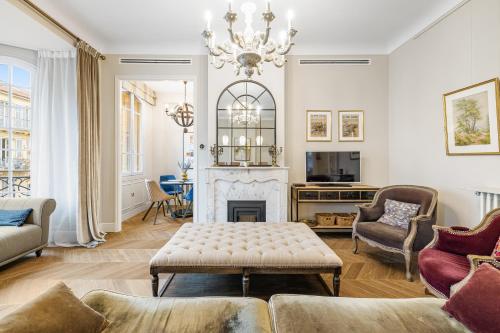 Nice Renting - AMOUR - Haussmann Luxury Sea Balcony Free Parking