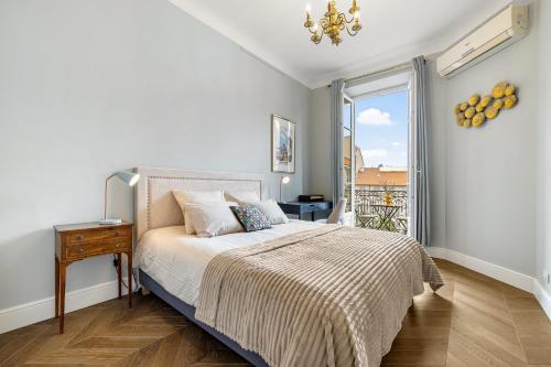 Nice Renting - AMOUR - Haussmann Luxury Sea Balcony Free Parking