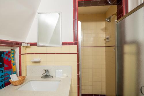 Ένα μπάνιο στο Wigwam Motel