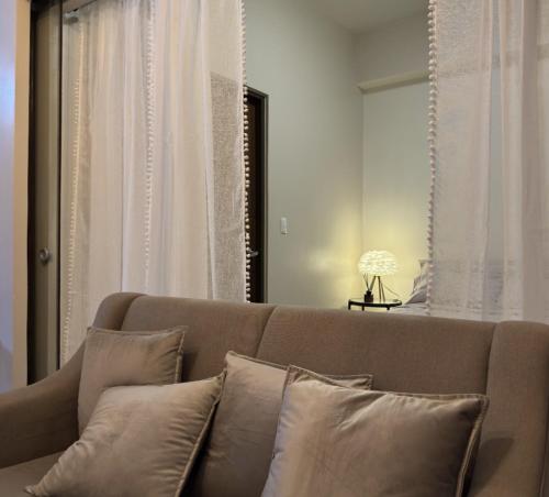 Χώρος καθιστικού στο Mactan Newtown Haven