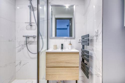 Koupelna v ubytování Le LOw AN SPoT