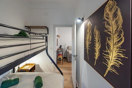 Postel nebo postele na pokoji v ubytování Chaumel Principal