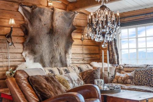 Khu vực ghế ngồi tại Trysilfjell hytteomrade 587 by Vacation Trysil