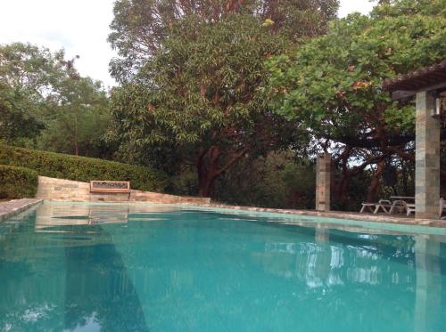 Native House with beautiful poolの敷地内または近くにあるプール