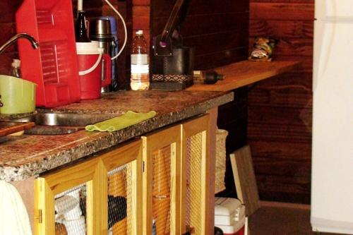 Kuchyň nebo kuchyňský kout v ubytování Cabaña Los Nonos