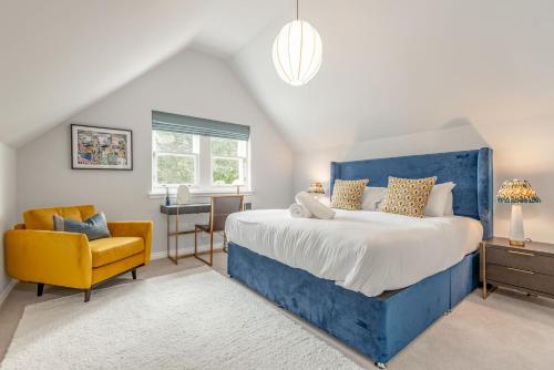 Ένα ή περισσότερα κρεβάτια σε δωμάτιο στο Skye Sands - St Marys Gardens - St Andrews