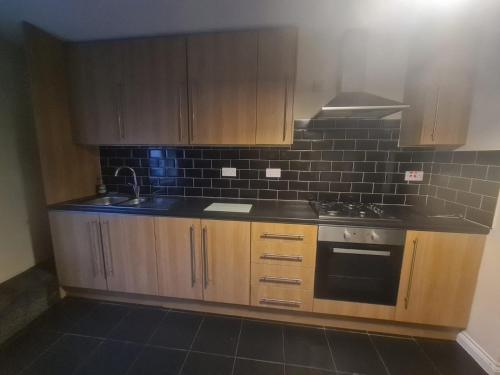 Kuchyň nebo kuchyňský kout v ubytování North Shields Exec Apartments