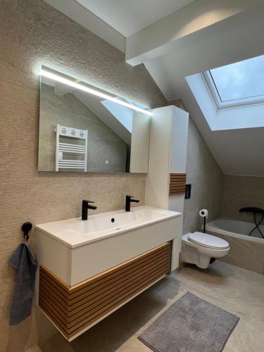 Et badeværelse på Résidence Nova