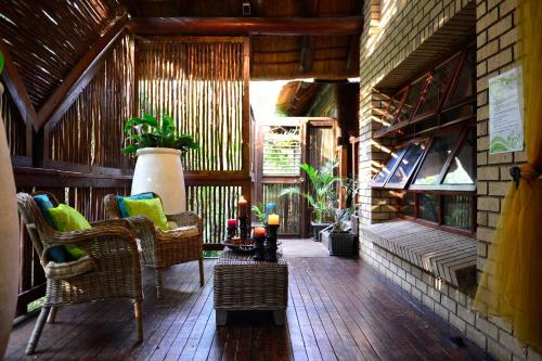 Χώρος καθιστικού στο Pestana Kruger Lodge