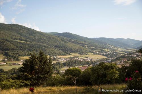 Naturlandskabet i nærheden af luksusteltet