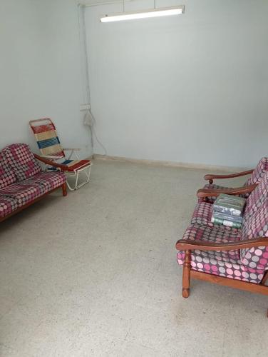 Χώρος καθιστικού στο homestay melang