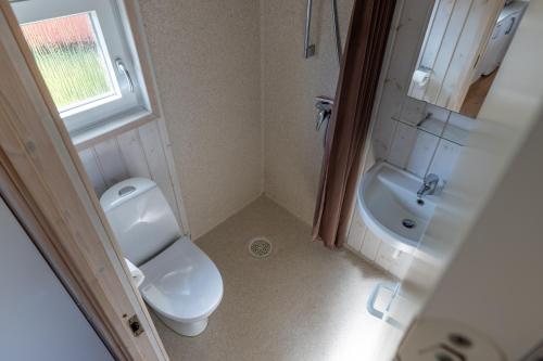 Et badeværelse på Rømø familiecamping