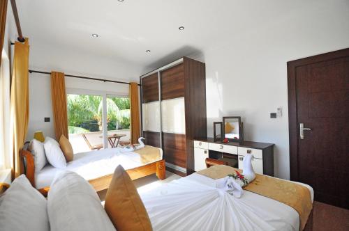 Cama o camas de una habitación en Yasad Residence