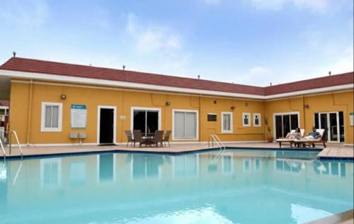 Πισίνα στο ή κοντά στο SeaPride Lumina