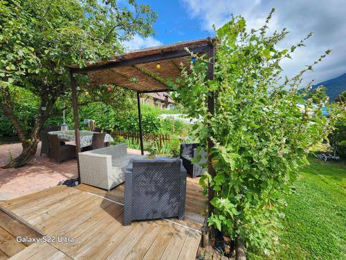 Zahrada ubytování Le petit coin au bord du lac