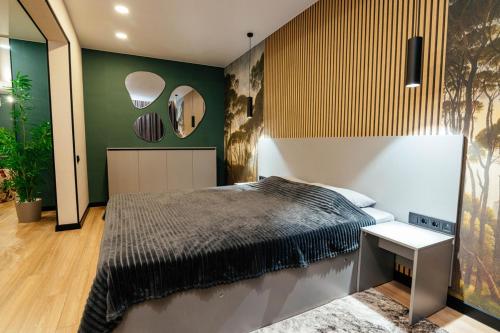 En eller flere senger på et rom på Apartment 1 Camera