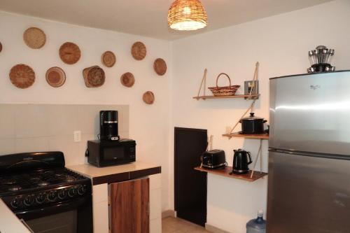 Una cocina o cocineta en Cozy house in Ixmiquilpan