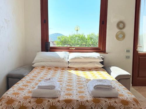 Кровать или кровати в номере Casa Milla - 15 min from BGY