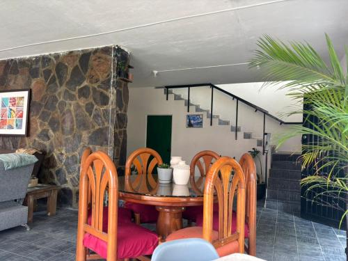 منطقة جلوس في Hostal Casa Herrera
