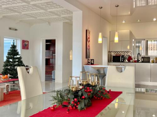 Modern Panoramic Villa with Pool & Terrace